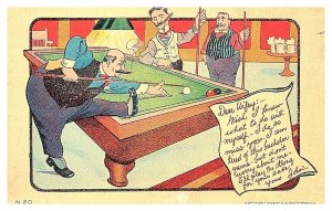 Billards, Snooker, Dear Wife