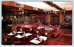 NAPLES, FL Florida ~ Roadside Interior ~ The PICADILLY PUB c1950s  Postcard