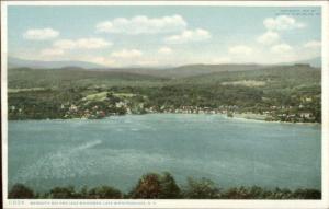 Meredith Bay & Lake Waukewan Lake Winnipesaukee NH c1910 Postcard