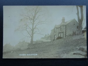 Derbyshire Bakewell OVER HADDON c1909 RP Postcard