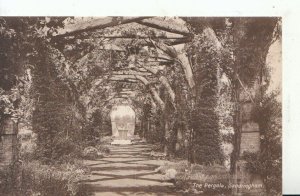 Norfolk Postcard - The Pergola - Sandringham - Ref 16497A