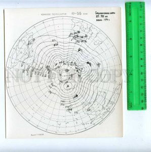 229072 Soviet Antarctic station Bellingshausen January average map 1979 y photo