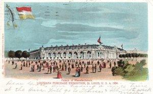 Vintage Postcard 1904 Place Of Manufacturers Louisiana Purchase Exposition LA