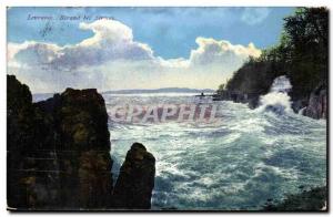 Craoatie Croatia Lovrana Postcard Old Sirand bei Sirocco