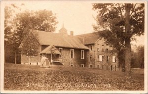 Maine Hebron Academy The Gymnasium 1914 Real Photo