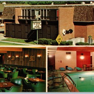 c1970s Grand Island, NE Friendship Inn Motel Erin Rancho Oversized Postcard 3S