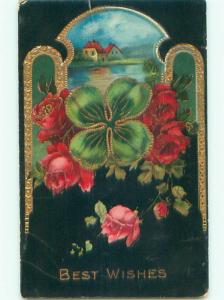 Divided-Back BEAUTIFUL FLOWERS SCENE Great Postcard AA3803