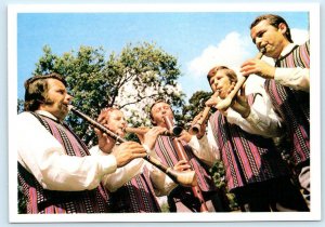 3 Postcards MOSCOW, RUSSIA ~ Folk Music LITHUANAIAN FOLK DANCERS 4x6 - 1979