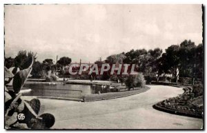 Algeria Oran Old Postcard corner of the city park
