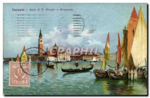 Italia - Italy - Italy - Venice - Venezia - Isola di S. Giorgio - Old Postcard