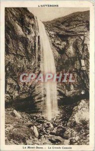 Old Postcard Auvergne Mont Dore La Grande Cascade