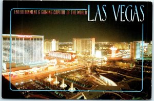 M-35587 Entertainment & Gaming Capital Of The World Las Vegas Nevada