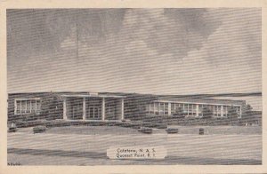 Postcard Cafeteria NAS Quonset Point Rhode Island RI