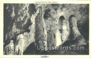 Twin Domes in Carlsbad Caverns, New Mexico