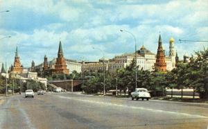 BT15596 View of the kremlin Moscow             Russia