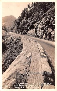 Highway US 64 in Highlands, North Carolina