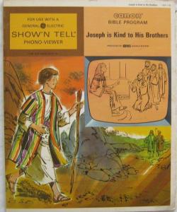 Vintage Joseph Is Kind To Brothers Canon Bible Program For GE Show N Tell 1966