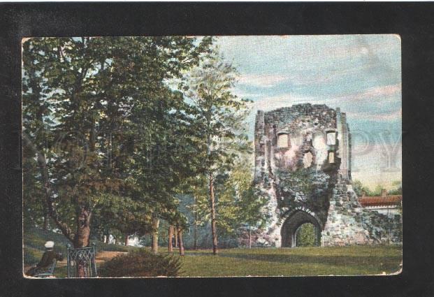 072648 LATVIA Livland Ruine Segewold Vintage PC