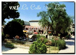 Postcard Modern Holiday village families la Colle sur Loup Alpes Maritimes