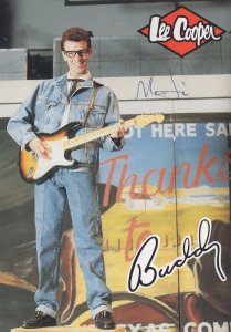 Martin Fisher in Buddy Holly Musical Hand Signed Photo