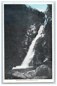 c1910's Glen Ellis Falls Waterfalls Glen New Hampshire NH Antique Postcard