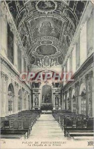 Postcard Old Palace of Fontainebleau The Chapel of Trinity