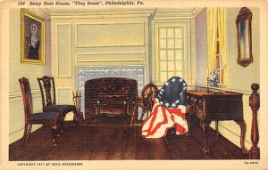 Betsy Ross House, Flag Room  Philadelphia, Pennsylvania PA