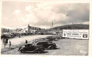 Trout Run Pennsylvania Fry Bros Turkey Ranch Restaurant Real Photo PC AA110045
