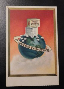 Mint USA Advertising Postcard Havemeyers and Elder Brand Crystal Domino Sugar