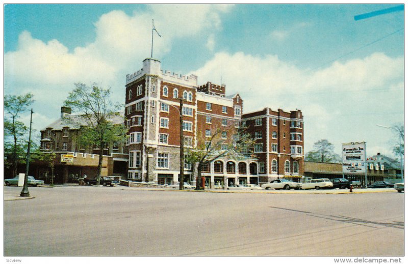 Cornwallis Inn, Motor Hotel and Shopping Plaza, Classic Cars, KENTVILLE, Nova...