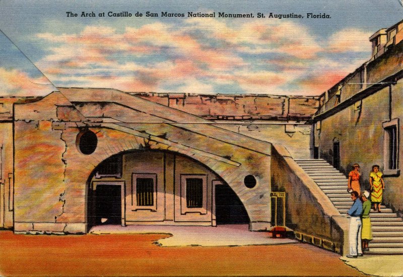 Folder - Florida. St. Augustine, Castillo de San Marcos  (15 Views + Panorami...