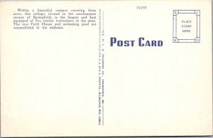 Postcard SCHOOL SCENE Springfield Missouri MO AM3273