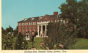 Postcard Greetings from Lambuth College in Jackson, TN.      R4