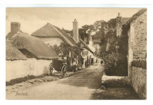 UK - England, Porlock. Street Scene 