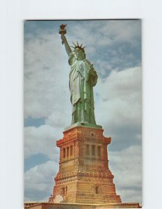 Postcard Statue Of Liberty, Bedloe's Island, New York City, New York