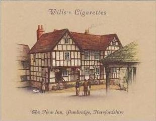 Wills Cigarette Card 2nd Series No 24 New Inn Pembridge Herefordshire