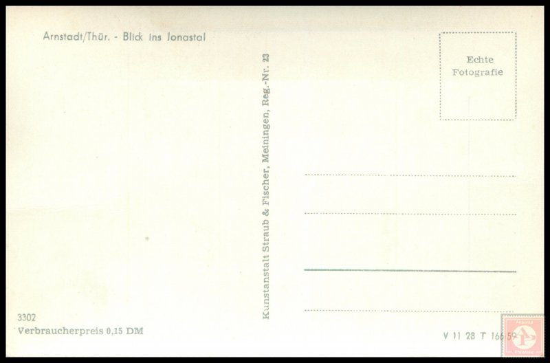 Arnstadt/Thür. - Blick ins Jonastal - Germany