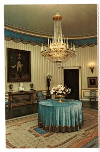 The Blue Room, The White House, Washington, DC