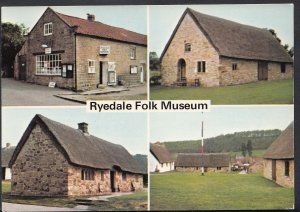 Yorkshire Postcard - Views of Ryedale Folk Museum   C1244