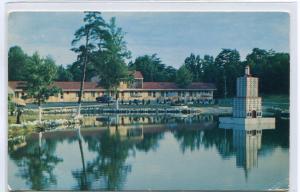 Lakeside Motel US Route 40 Joppa Baltimore Maryland 1955 postcard