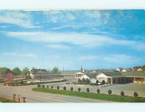 Unused Pre-1980 JEFF DAVIS MOTEL Hopkinsville Kentucky KY s3573@
