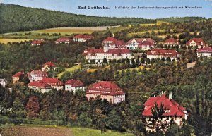 Bad Gottleuba GERMANY~Sanatorium run by State Insurance Institute~1929 POSTCARD