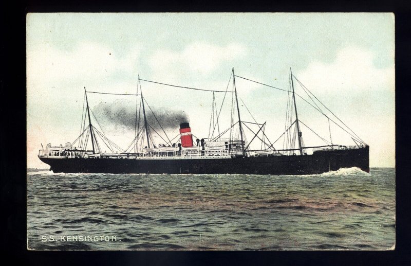 LS3625 - UK Liner - Kensington - Artist U/K - postcard