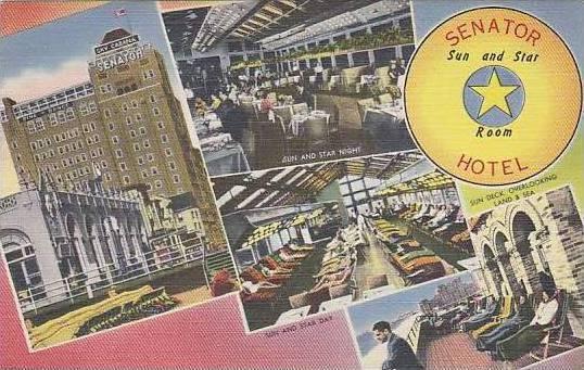 New Jersey Atlantic City Senator Sun And Star Room Hotel