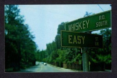 SC Whiskey Road Easy St AIKEN SOUTH CAROLINA Postcard