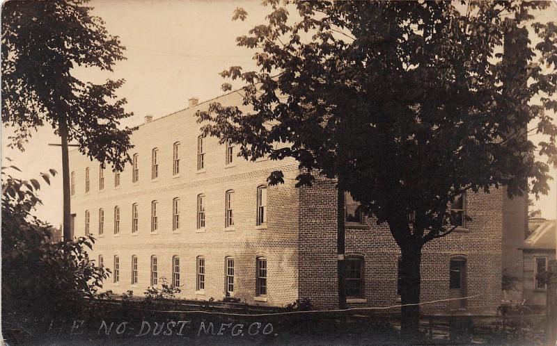 A87/ Newark New Jersey NJ Real Photo RPPC Postcard No Dust Manufacturing Co