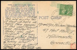 White Horse Ledge and Echo Lake, White Mountains, N.H.