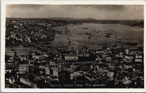 Turkey Constantinople Istanbul Istanbul Umumi Bakisi Vue Generale RPPC C304