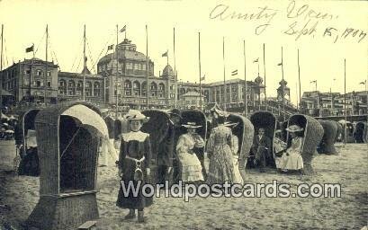 Strand Scheveningen Netherlands Writing on back 