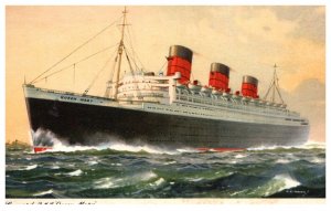 R.M.S Queen Mary , Cunard Line